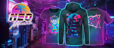 NEOMACHI clothing - perfect style for really cool gamer