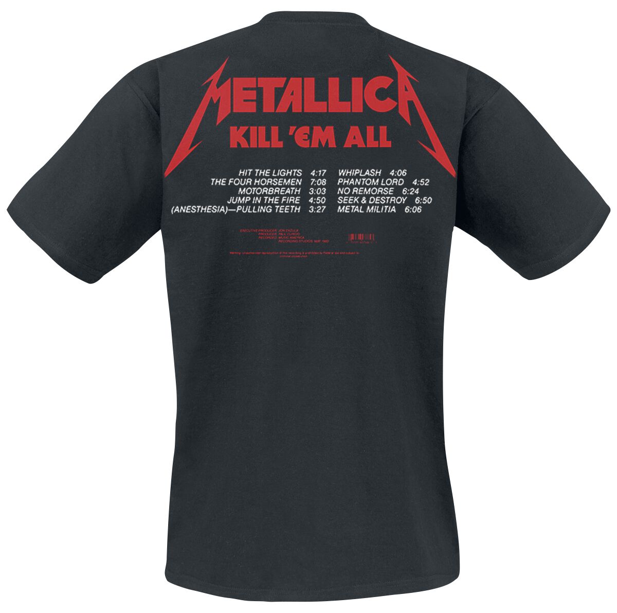 Metallica, METALLICA Kill Em All shirt TShirt or Longsleeve