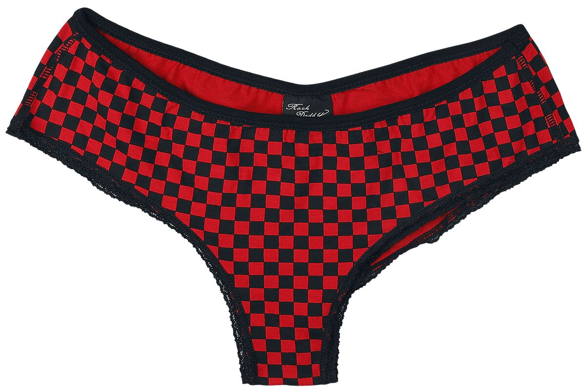 3er Pack Checkerboard Panties Rock Daddy Panty Set Emp