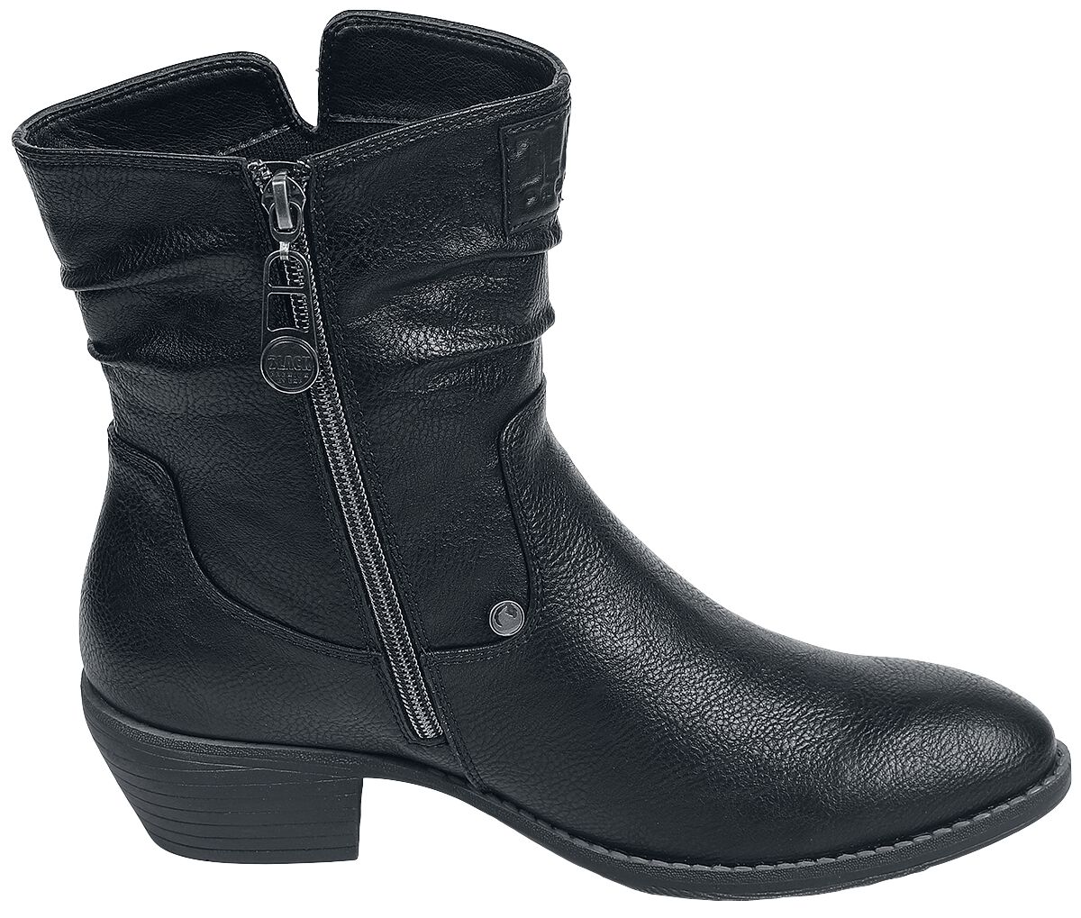 Black Boots with Heel | Black Premium by EMP Boot | EMP