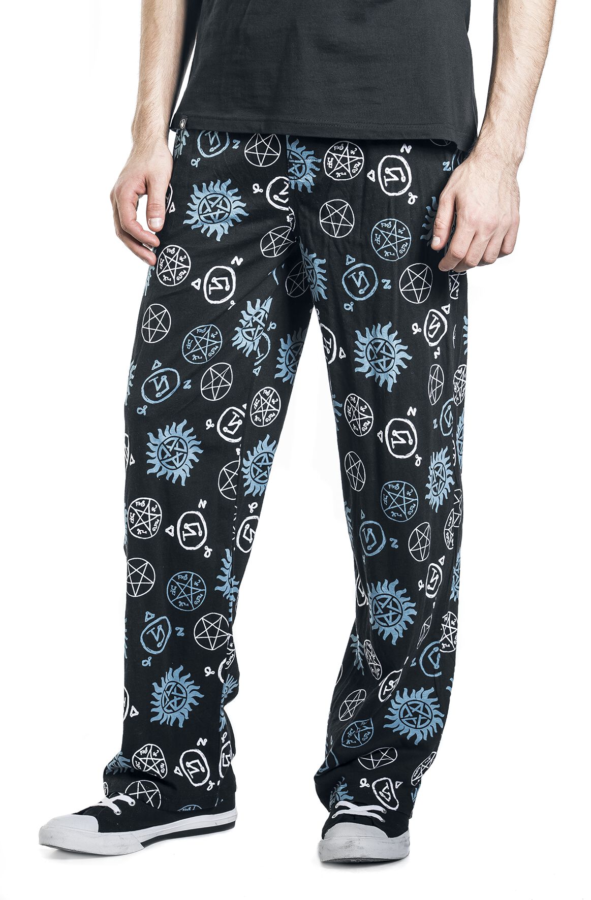 Blue And White Symbols Pyjama Pants Buy online now